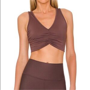 Alo Yoga Wild Thing Bra Raisin